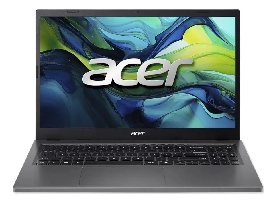 Notebook Acer Aspire Go 15 AG15-51P-34KT | Intel Core i3-1215U 12ª Geração • 8GB DDR5 • 256GB SSD NVMe • Tela 15,3” • Windows 11